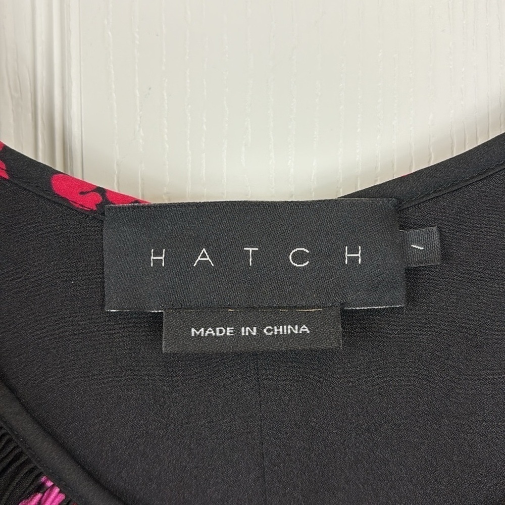 Hatch floral ribbed midi maternity dress sz sm - Picture 7 of 11
